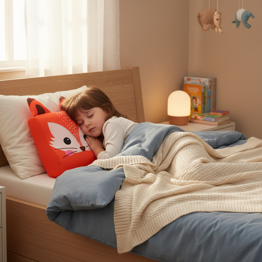 Toddler Pillow Animal Shape Sleep Support