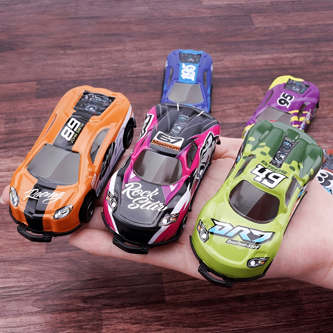 Toy Cars Pull Back Flipping Stunt Remote Control Vehicle Set