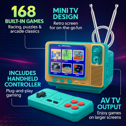 Video Games Retro Console Mini TV Handheld Controller Set