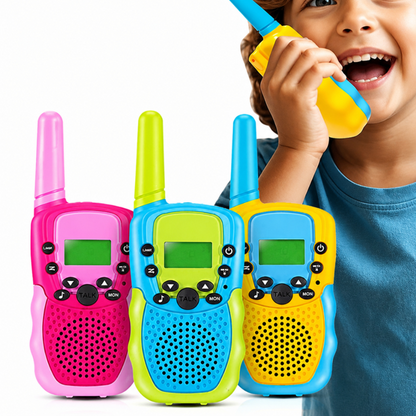 Walkie Talkie Toy Set Long Range Communication Outdoor Play