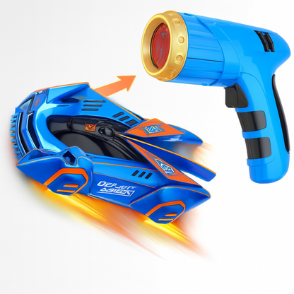 Wall Climbing RC Car Laser Remote Control LED Stunt Kids Toy