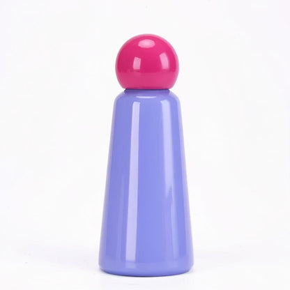 Water Bottle Insulated Travel Flask Screw Top Drink Container