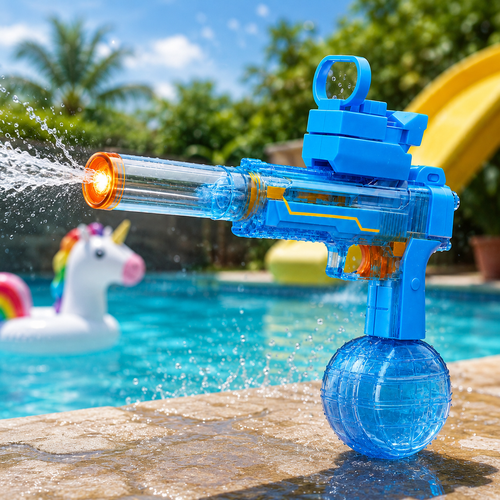 Water Gun Backpack Tank Outdoor Toy Blaster
