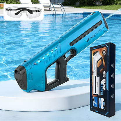Water Gun Electric Rechargeable LED Beach Pool Toy