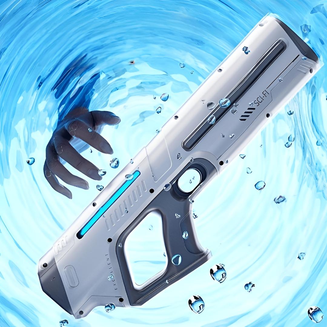 Water Gun Electric Rechargeable LED Beach Pool Toy