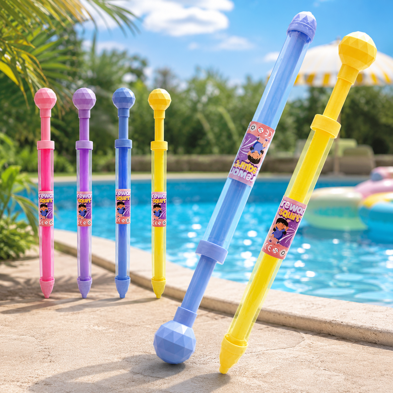 Water Gun Pump Sprayer Kids Outdoor Toy Fun Playtime