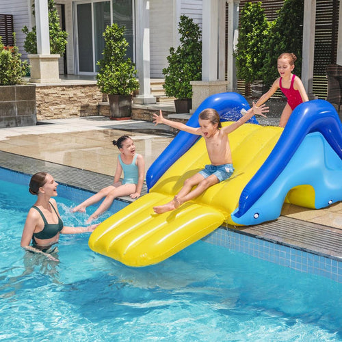 Water Slide Pool Slide Inflatable Backyard Sprinkler Toy