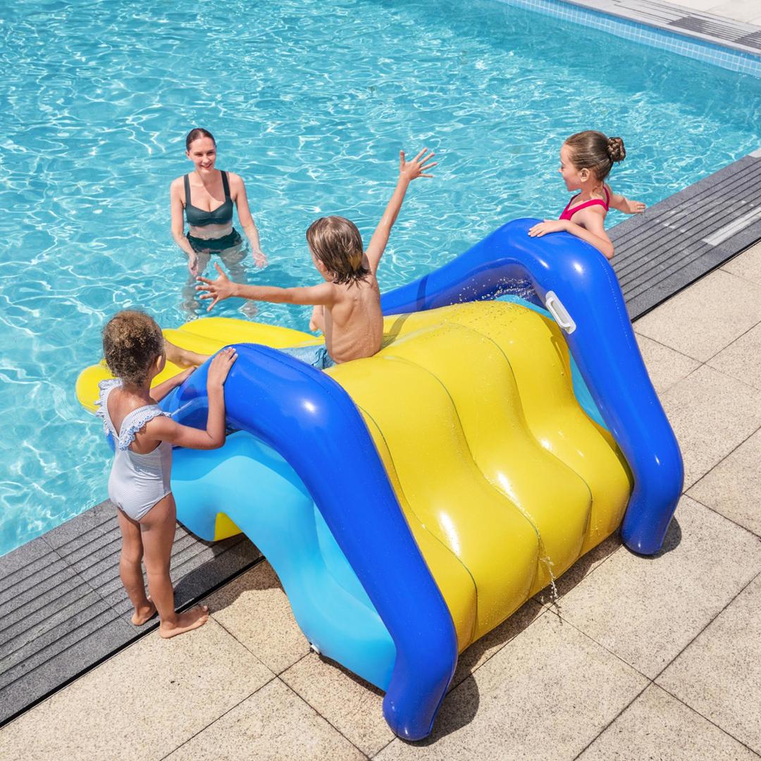 Water Slide Pool Slide Inflatable Backyard Sprinkler Toy