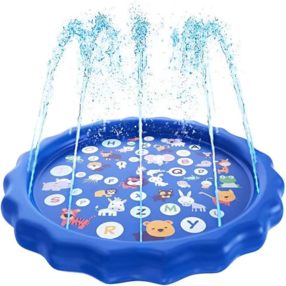Water Splash Pad Inflatable Sprinkler Mat Kids Water Play Toy