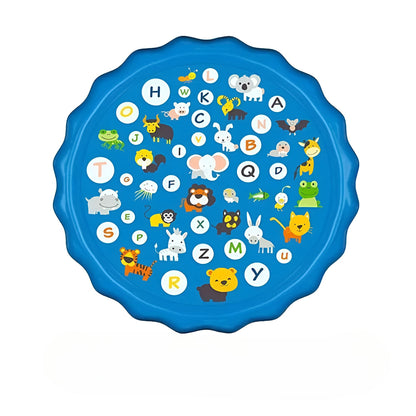 Water Splash Pad Inflatable Sprinkler Mat Kids Water Play Toy