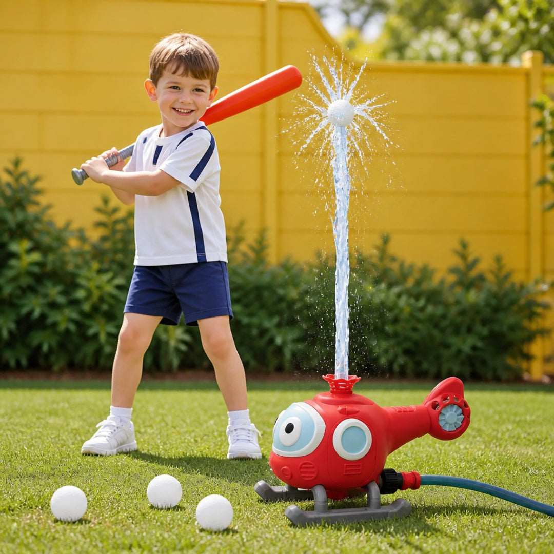 Water Sprinkler Baseball Outdoor Splash Play Toy
