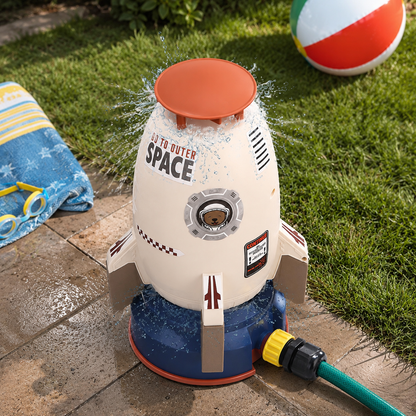 Water Sprinkler Rocket Outdoor Splash Play Toy