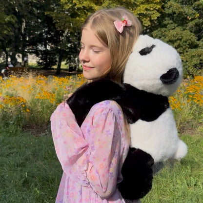 Weighted Plush Toy Panda Shoulder Hug Stress Relief Companion