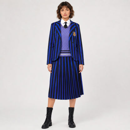 Halloween Costume Gothic Academy Dress Outfit