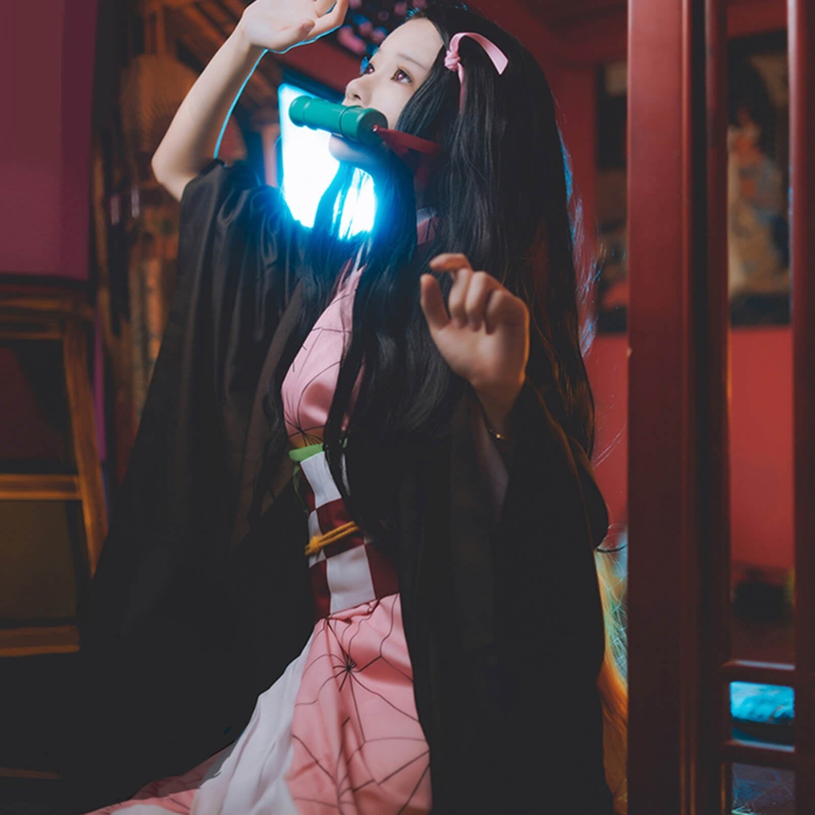 Anime Cosplay Costume Halloween Costume Anime Cosplay demon hunter saga - Image 7