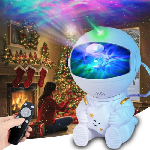 Astronaut Night Light Projector Nebula Effect Room - Image 1