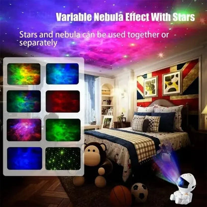 Astronaut Night Light Projector Nebula Effect Room - Image 7