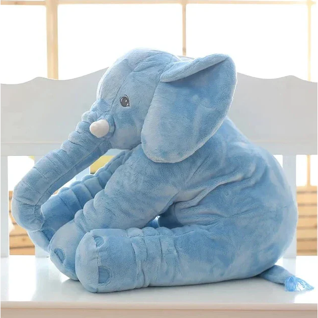 Baby Elephant Cuddle Pillow Nursery Soft Plush Stuffed Toy - Image 6