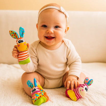 Baby Toys Wrist Rattle Socks Sensory Play - Image 7