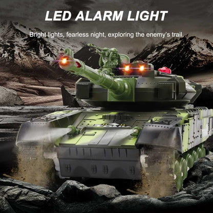 Battle Tank Led Light Tank Remote Control Toy Vehicle - Image 10