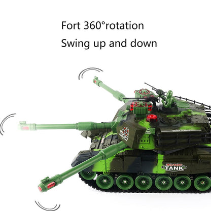 Battle Tank Led Light Tank Remote Control Toy Vehicle - Image 9
