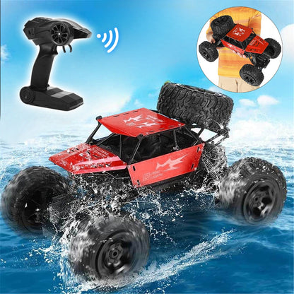 Big Amphibious RC Truck 1/8 Scale Waterproof Remote Control Car 4WD Off-road Truck IP66 Water Monster Vehicle - Image 4