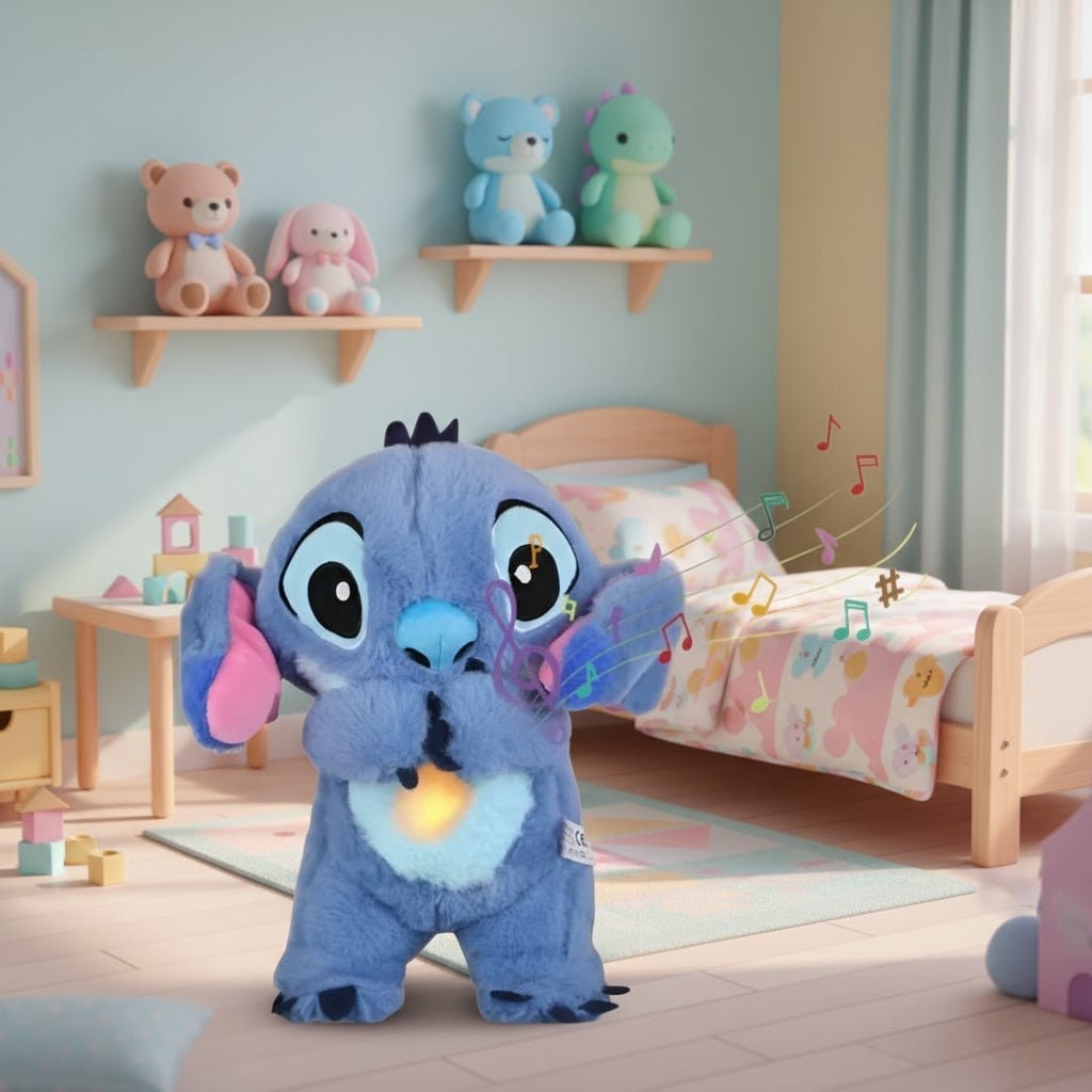 Breathing Light Toy V Breathing Light Plush Toy Plush Calming - Image 15
