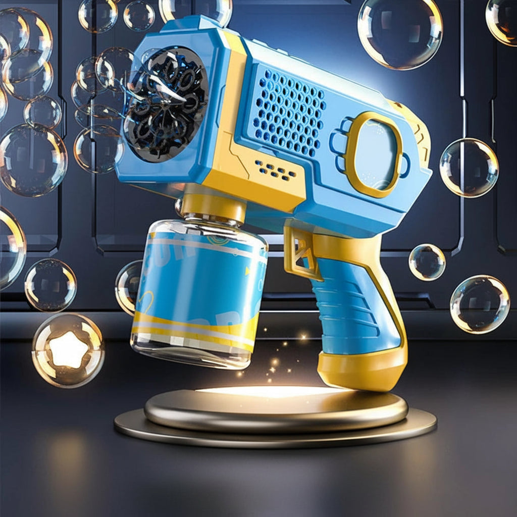 Kids Bubble Machine Gun Automatic Outdoor Summer Toy