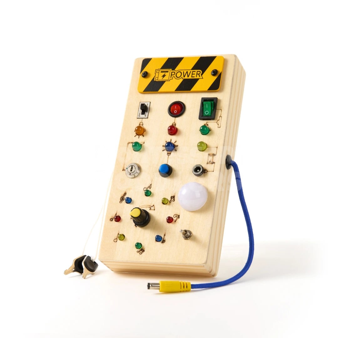 Busy Board Educational Toy For Toddlers Fine Motor Skills Toy - Image 1