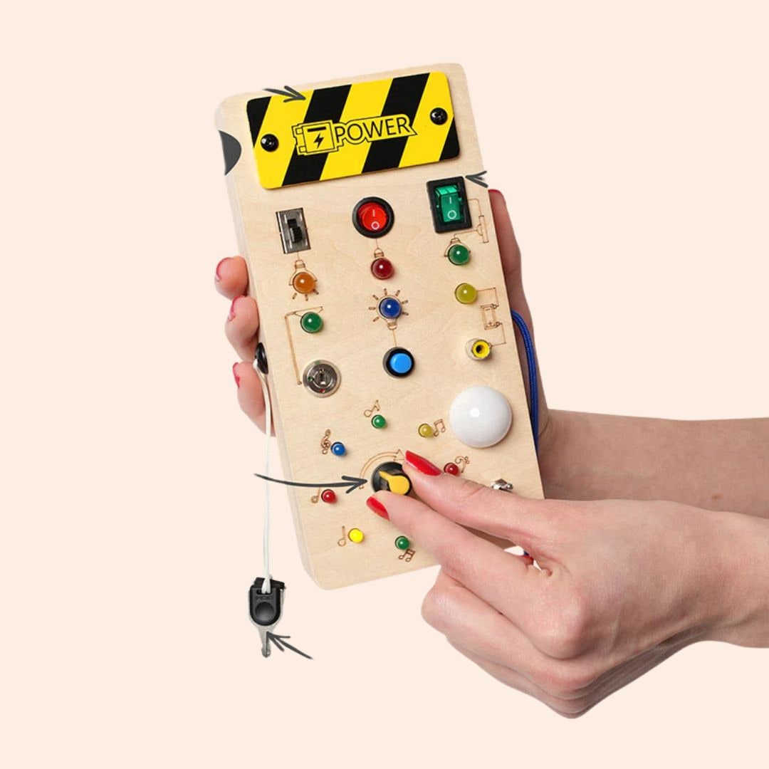 Busy Board Educational Toy For Toddlers Fine Motor Skills Toy - Image 2