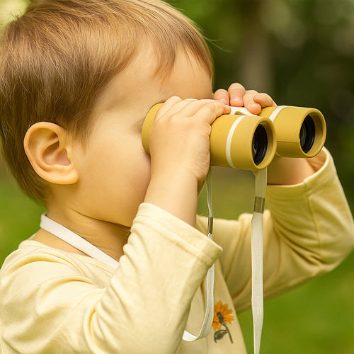 Children's Binoculars Kids Toy Compact Lightweight Adjustable - Image 1