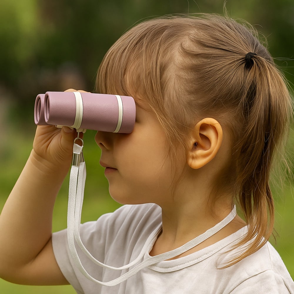 Children's Binoculars Kids Toy Compact Lightweight Adjustable - Image 5