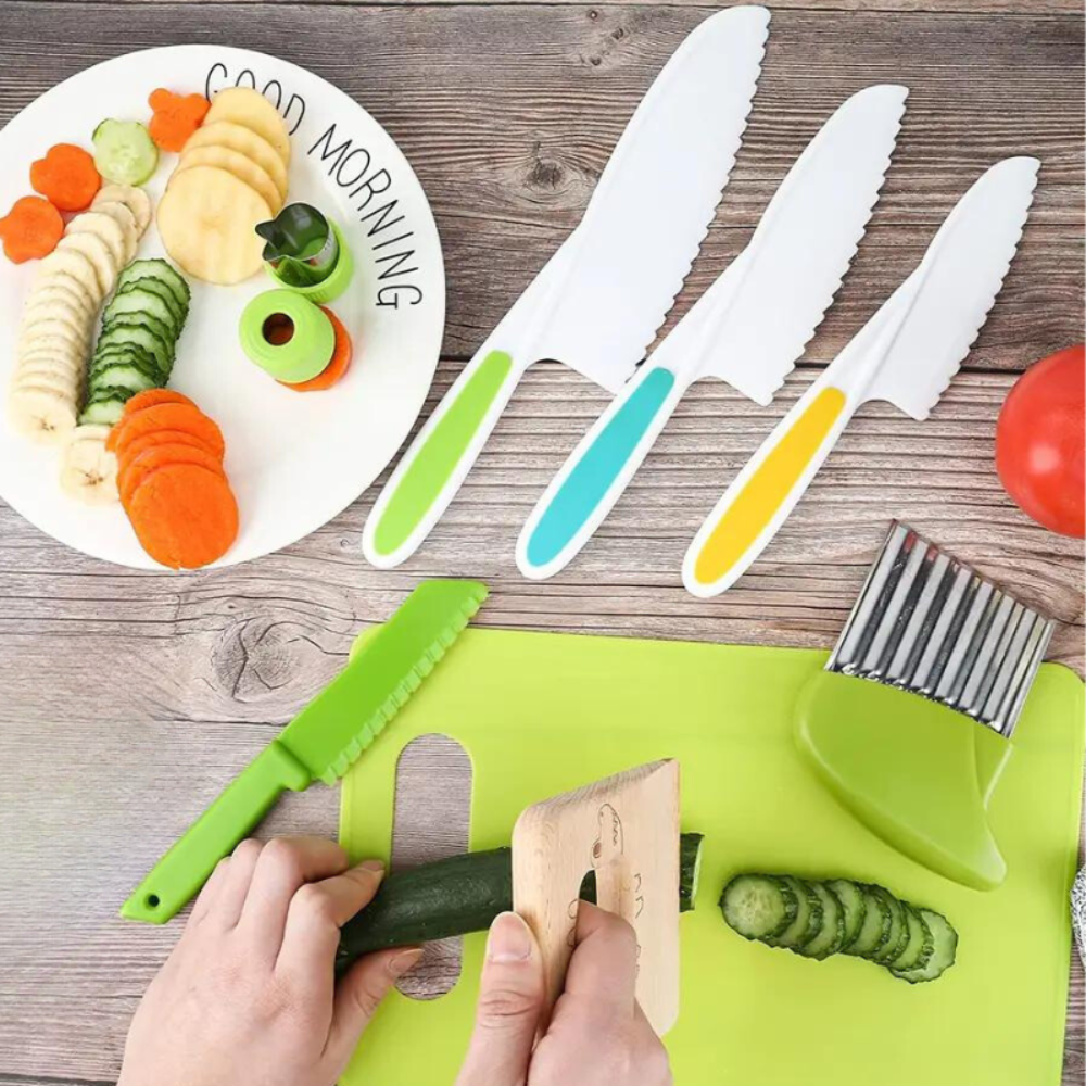 Children's Cooking Utensils Set Toys Dishwasher Safe - Image 1