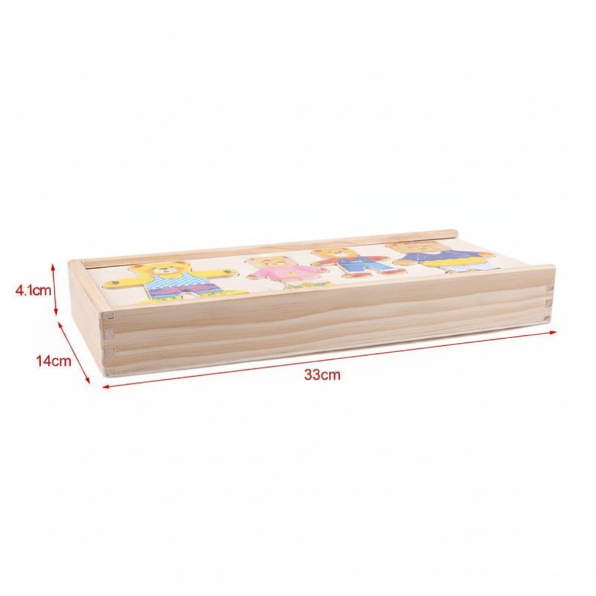Children's Puzzle Educational Toy Wooden Interactive Puzzle - Image 9