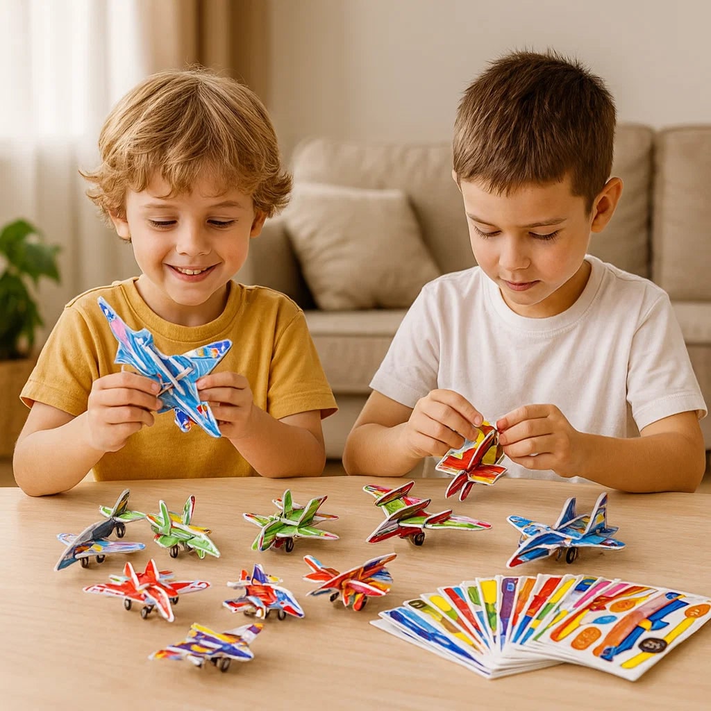 Children's Puzzles 3D Cartoon Animal Theme Cartoon Puzzles - Image 7