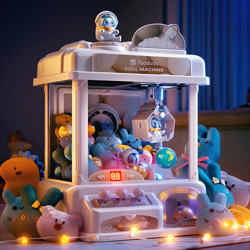 Claw Machine Toy Mini Arcade Game Plush Prizes - Image 1