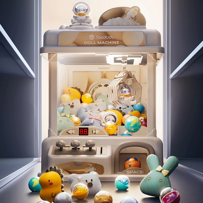 Claw Machine Toy Mini Arcade Game Plush Prizes - Image 2