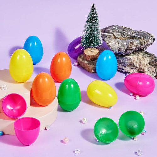 Ostereier Kunststoff Befüllen Buntes Set Osterdekoration