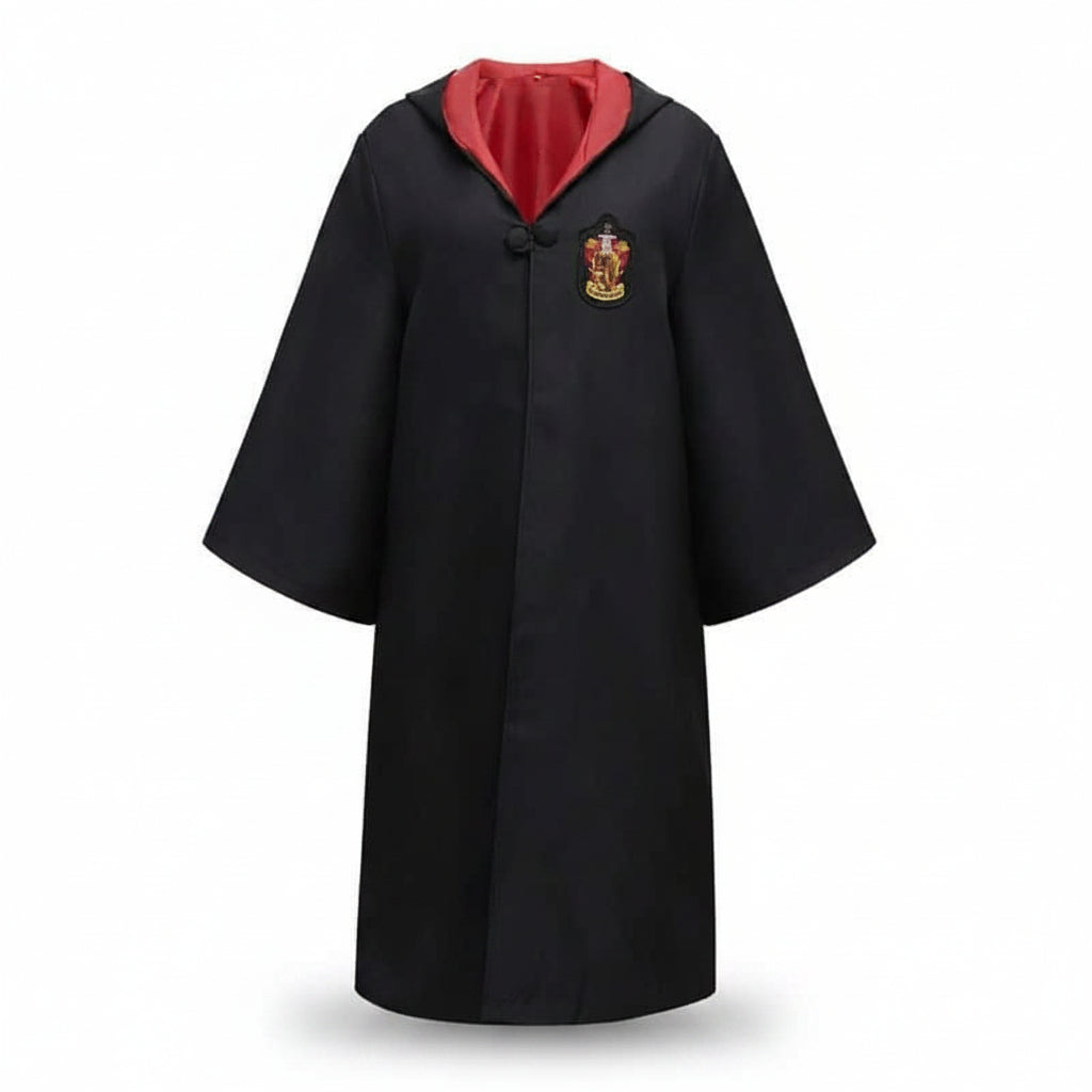 Cosplay Costume Wizard Robe Hooded Long-Sleeve Cloak - Image 2