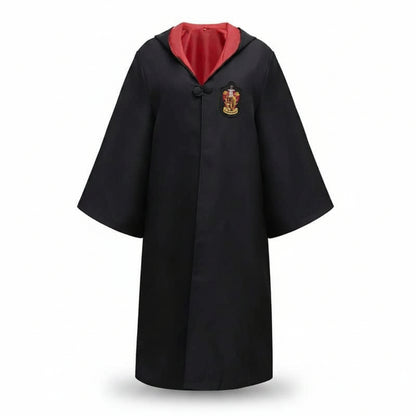 Cosplay Costume Wizard Robe Hooded Long-Sleeve Cloak - Image 2