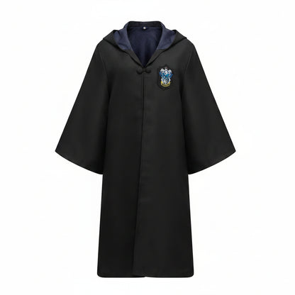 Cosplay Costume Wizard Robe Hooded Long-Sleeve Cloak - Image 5