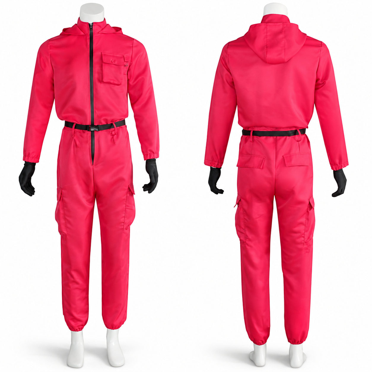 Kids Costume Set Guard Cosplay Jumpsuit Mask Outfit