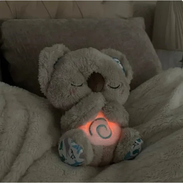 Cuddly Plush Toy Soothing Sounds and Night Light - Image 3
