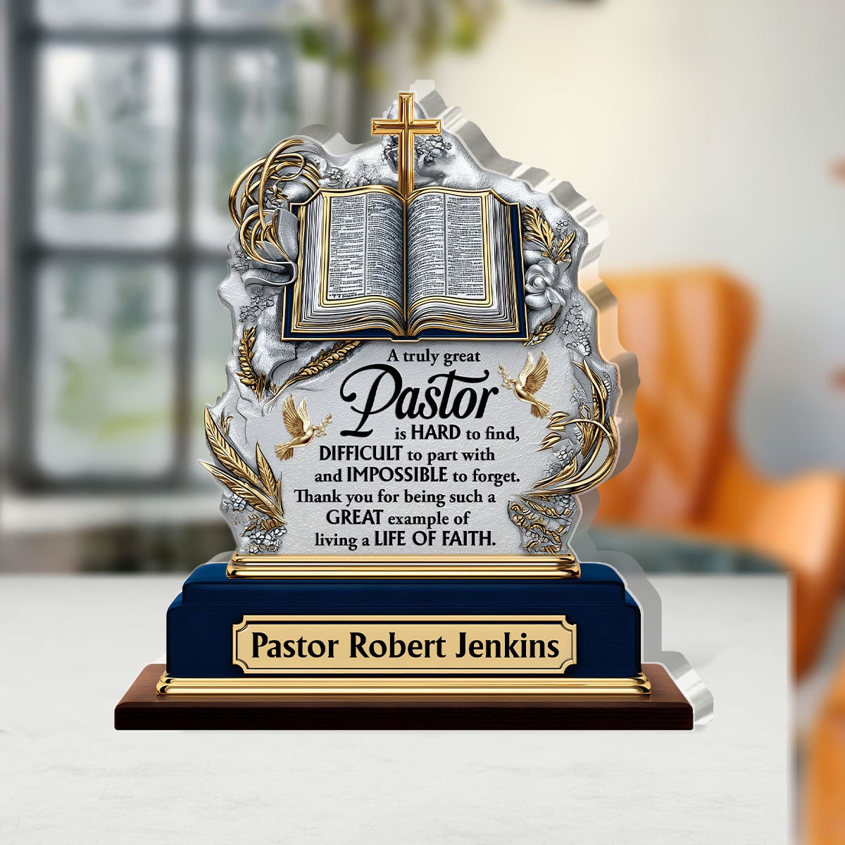 Custom Acrylic Plaque Personalized Plaque Religious Plaque Acrylic Award Plaque - Image 3