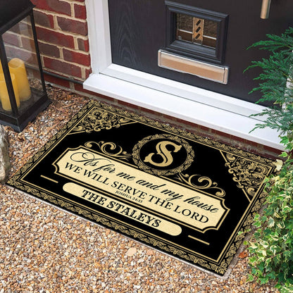 Custom Doormat Decorative Doormat Personalized Welcome Mat - Image 1