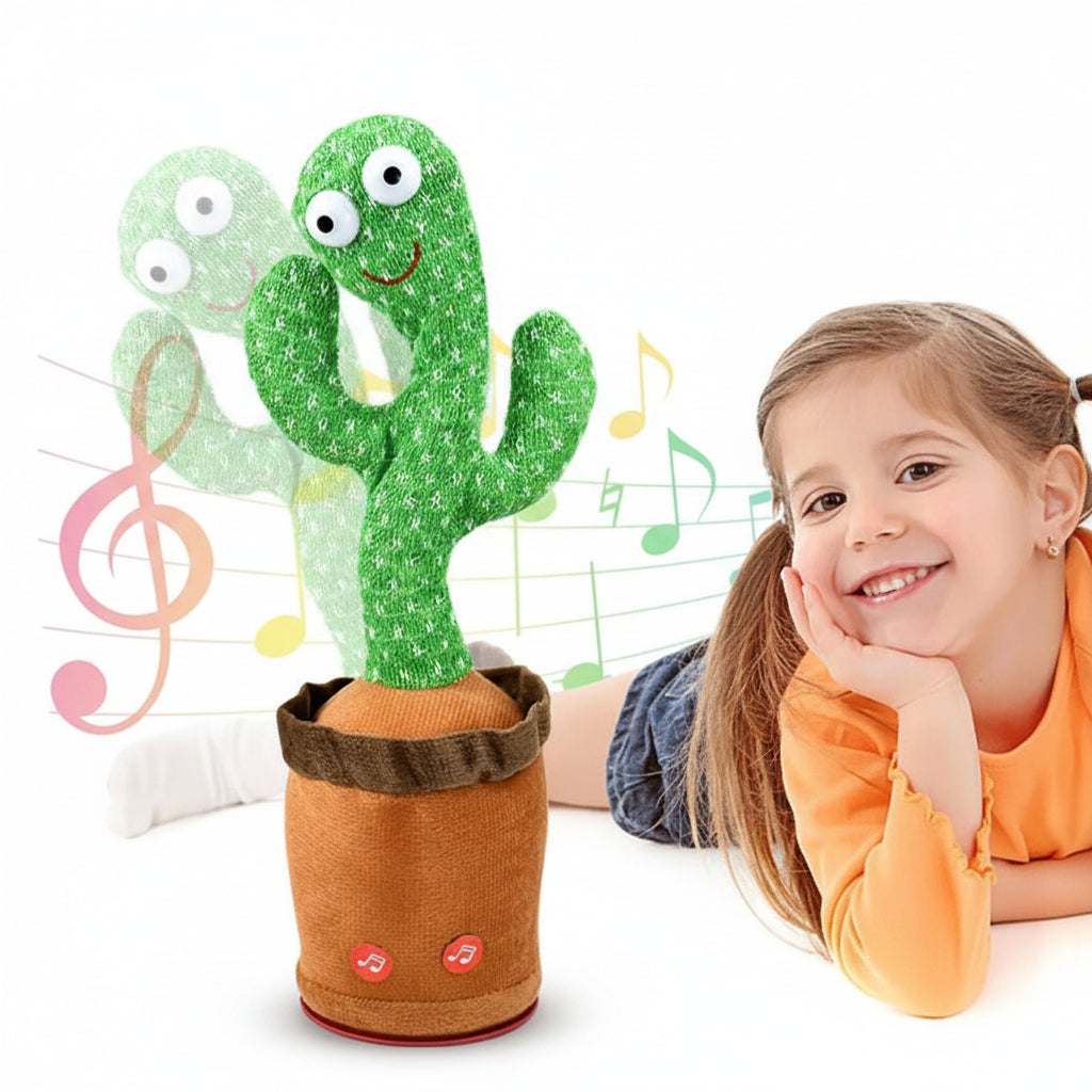 Dancing Cactus Toy Plush Talking Interactive Cactus Toy - Image 3