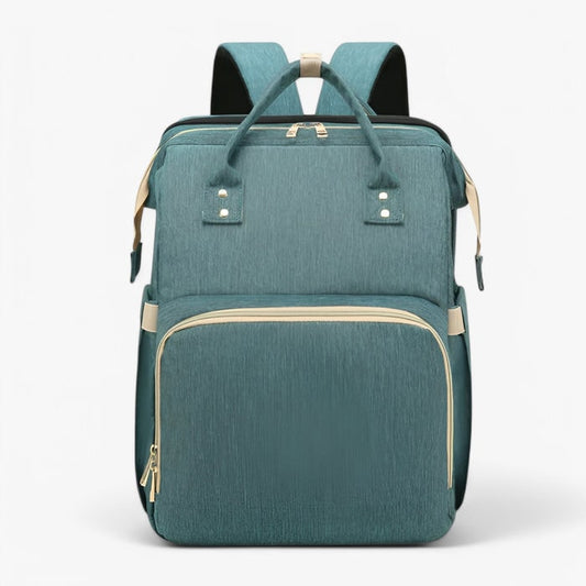 Diaper Bag Backpack Expandable Baby Crib Travel Convenience - Image 1