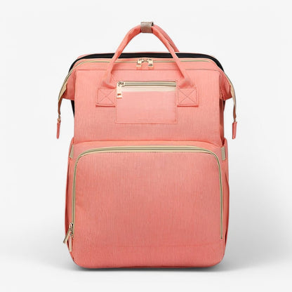 Diaper Bag Backpack Expandable Baby Crib Travel Convenience - Image 11