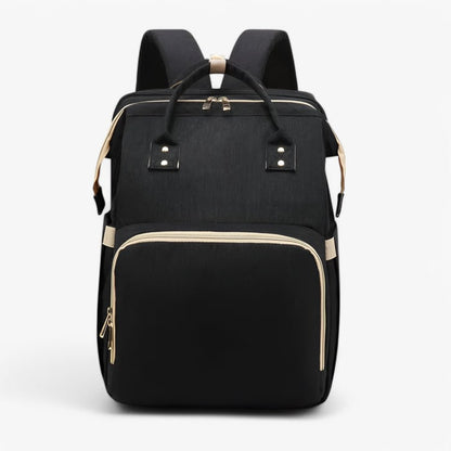 Diaper Bag Backpack Expandable Baby Crib Travel Convenience - Image 13
