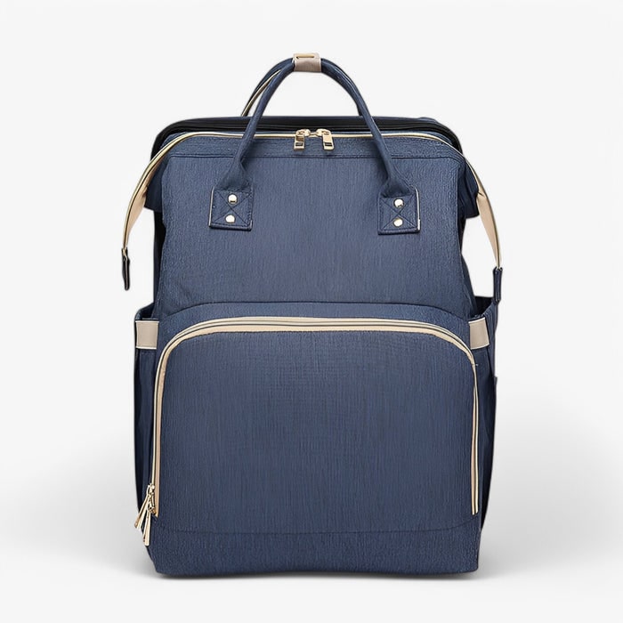 Diaper Bag Backpack Expandable Baby Crib Travel Convenience - Image 14